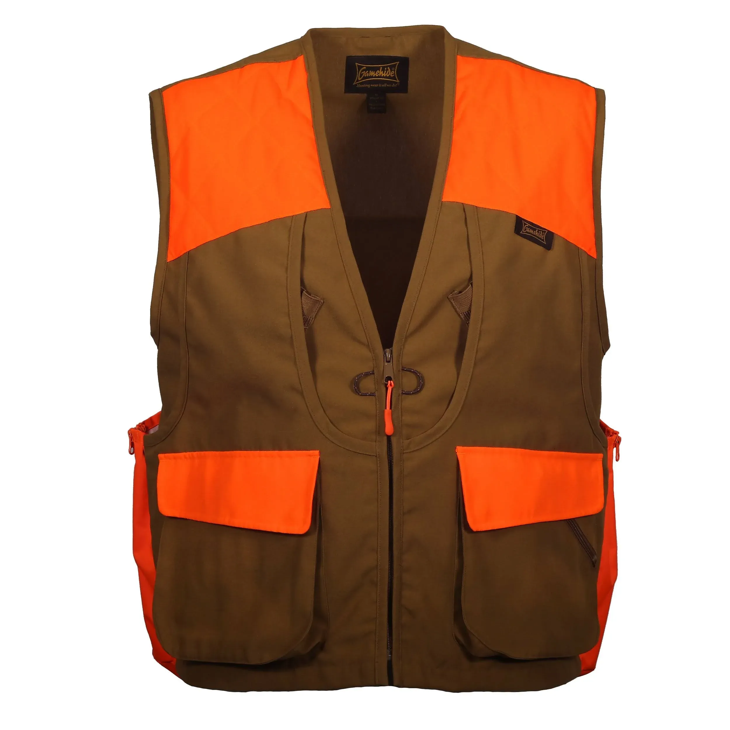 Outfitters Upland Vest | Cotton Canvas | Game Bag | Gamehide | 3LG