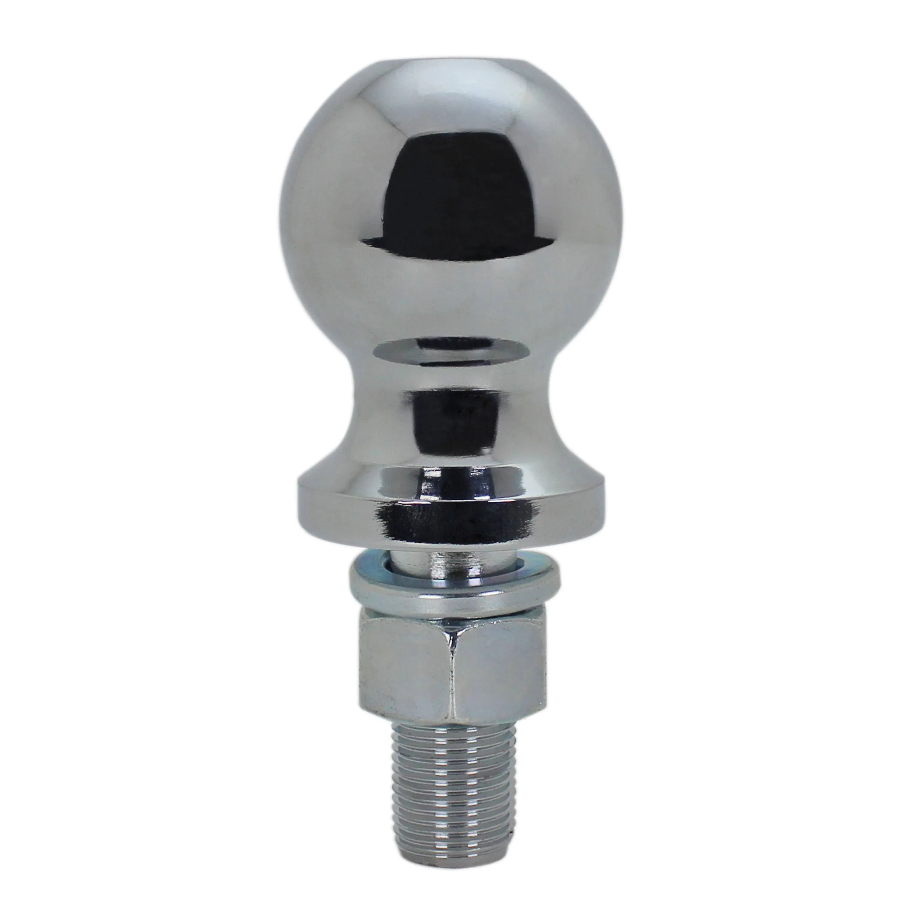 Quick Products QP-HB3007 2" Chrome Hitch Ball - 3/4" Diameter x 2" Long Shank - 3,500 lbs.