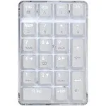 Mechanical Numeric Keypad Gateron Red Switch Wired Gaming Keypad Crystal Case ...