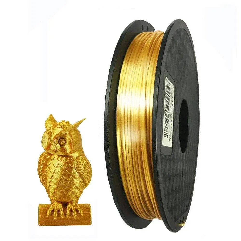 CC3D Silk Gold PLA Filament 1.75mm 500g