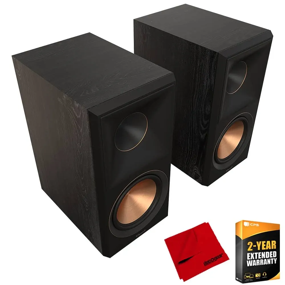 Klipsch RP-600M II Reference Premiere Bookshelf Speakers - Pair Ebony