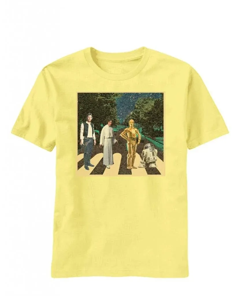 Star Wars Abbey Road Stars T-Shirt - Yellow - 2x