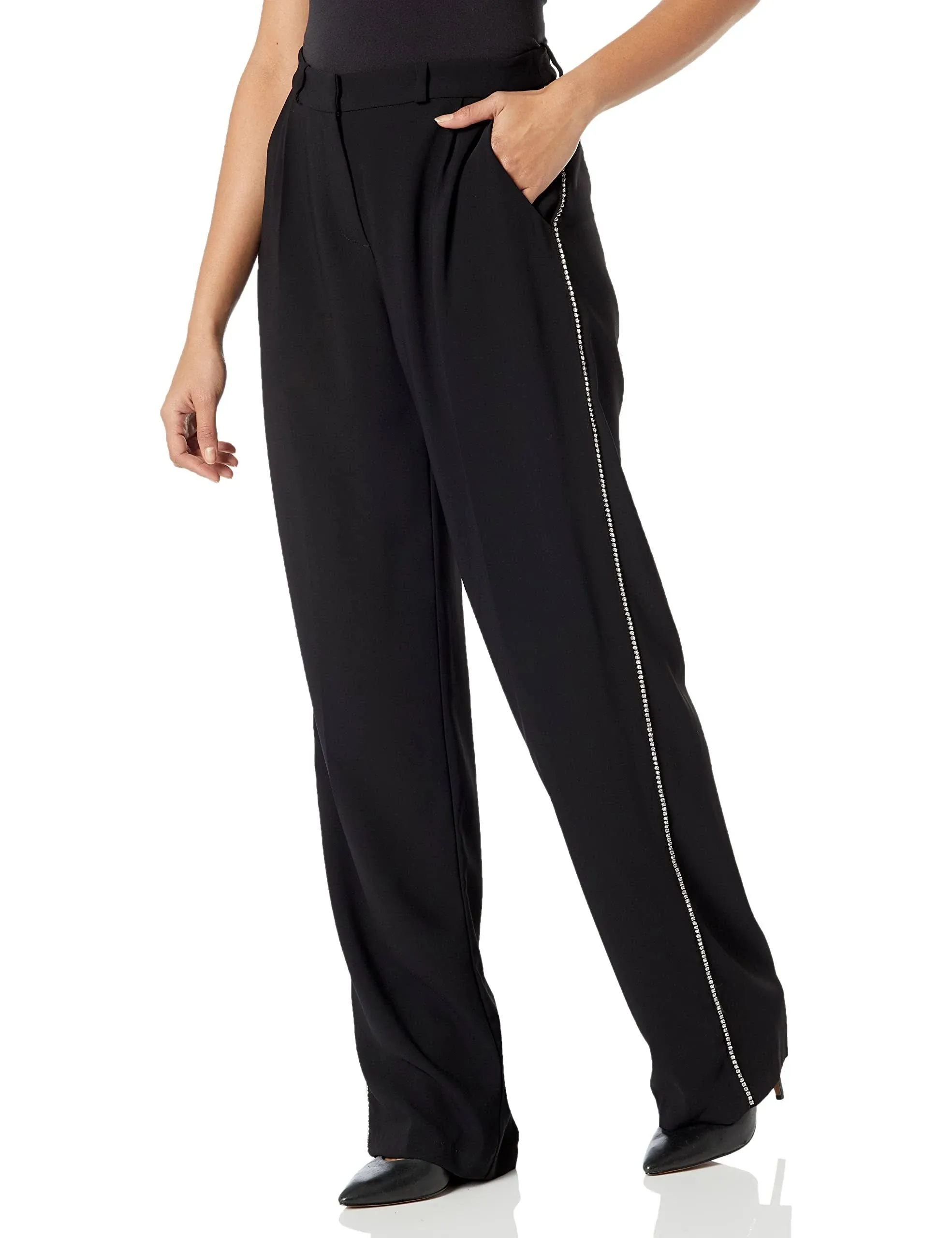 Amanda Uprichard Wallace Pant - Black - Medium