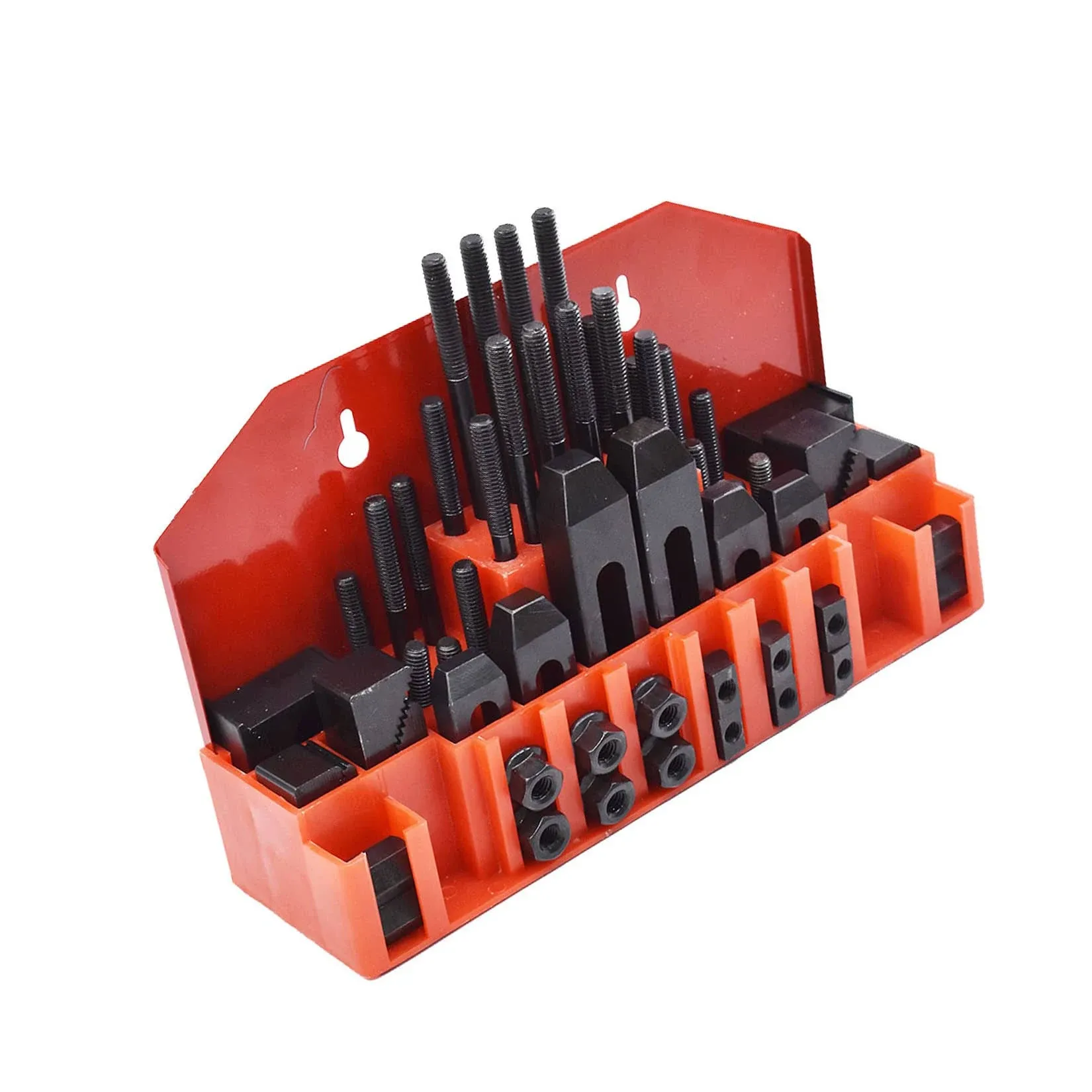 58 Piece Pro-Series 7/16&#034; T-Slot Clamping Kit Bridgeport Mill Set Up Set 3/8-16