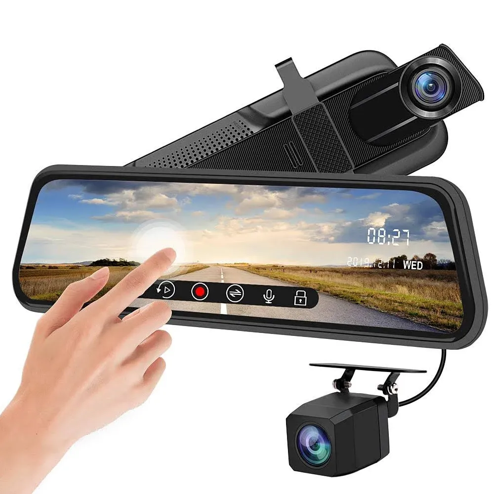 10 Inch Mirror Dash Cam