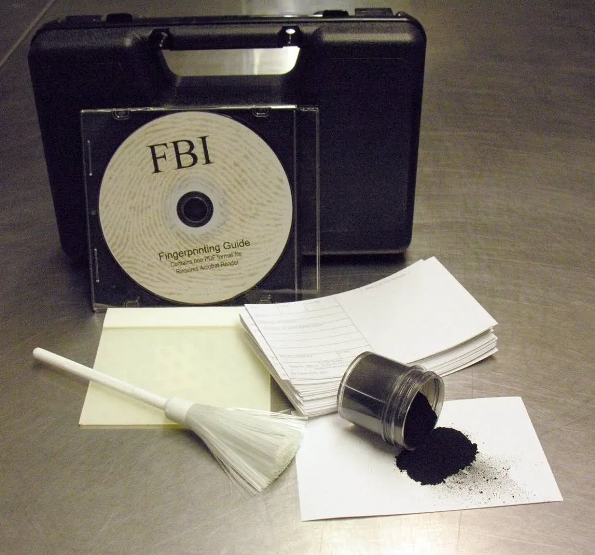 Crime Scene Latent Fingerprint Kit (Black)