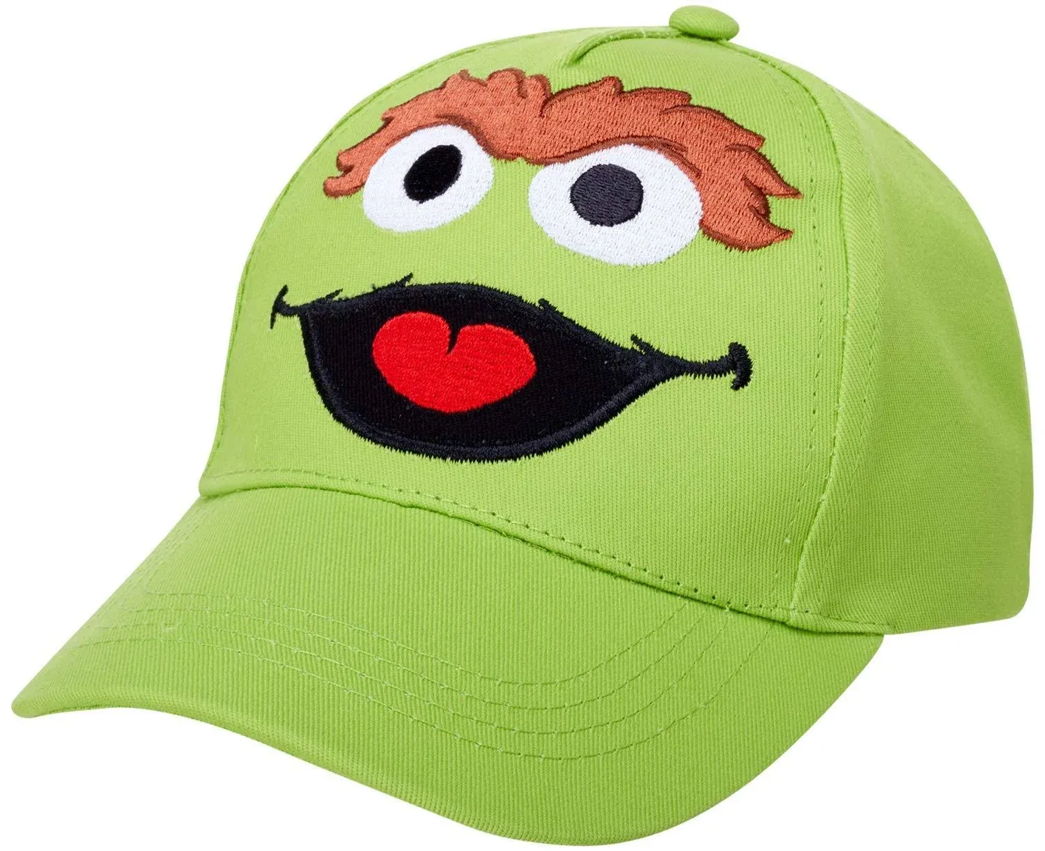 Sesame Street Toddler Cotton Baseball Cap – Elmo, Cookie Monster, Big Bird, Oscar ...