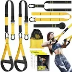 Home Resistance Training Kit, Bodyweight Resistance Straps for Full-Body Workout