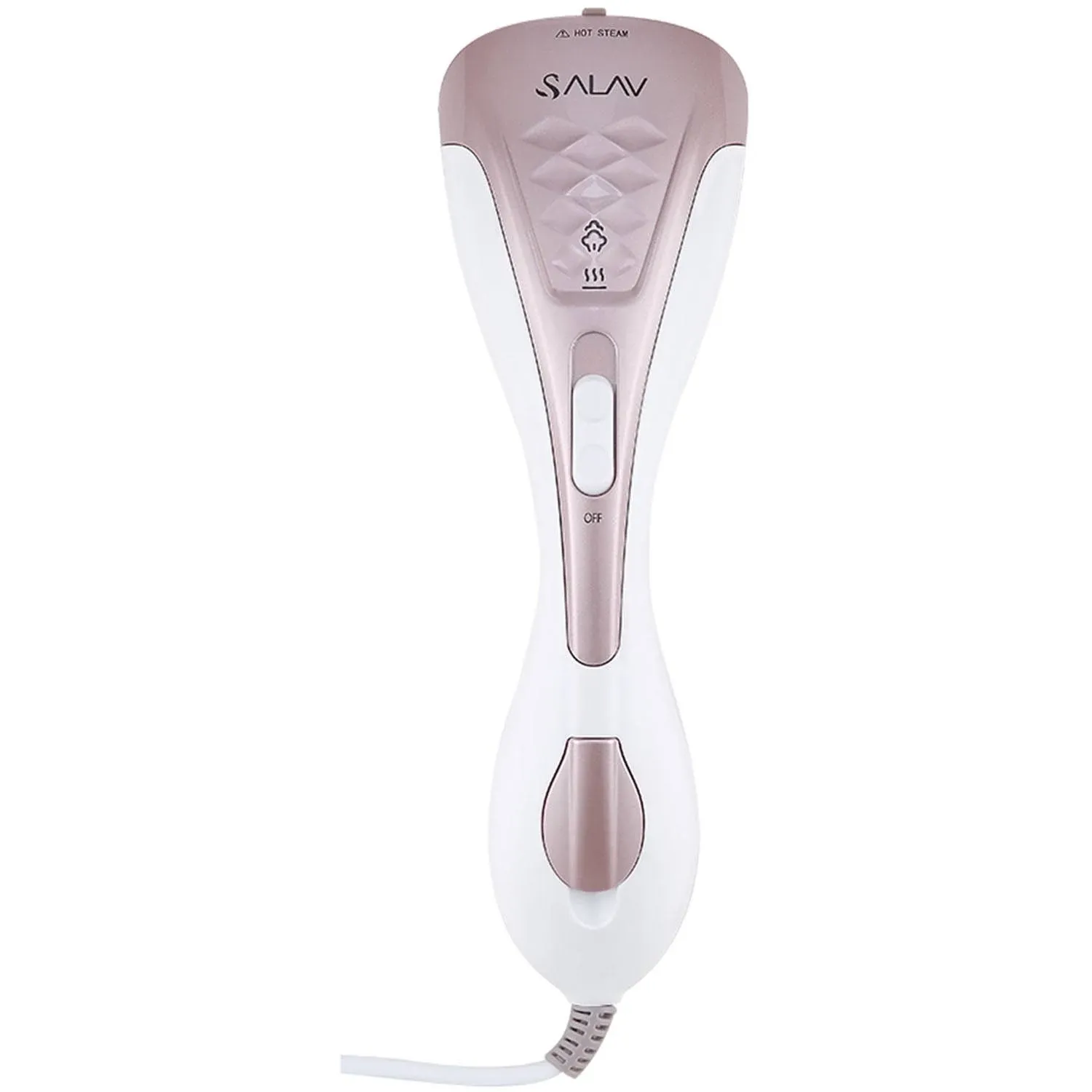 Salav HS-100 Duo Press Hand Held Iron & Steamer, Rose Gold