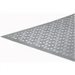 Boltmaster Union Jack Perforated Aluminum Sheet, Silver