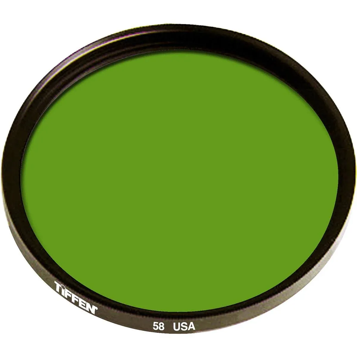 New Tiffen 58mm Green #58 Glass Filter for Black &amp; White Film MFR #5858