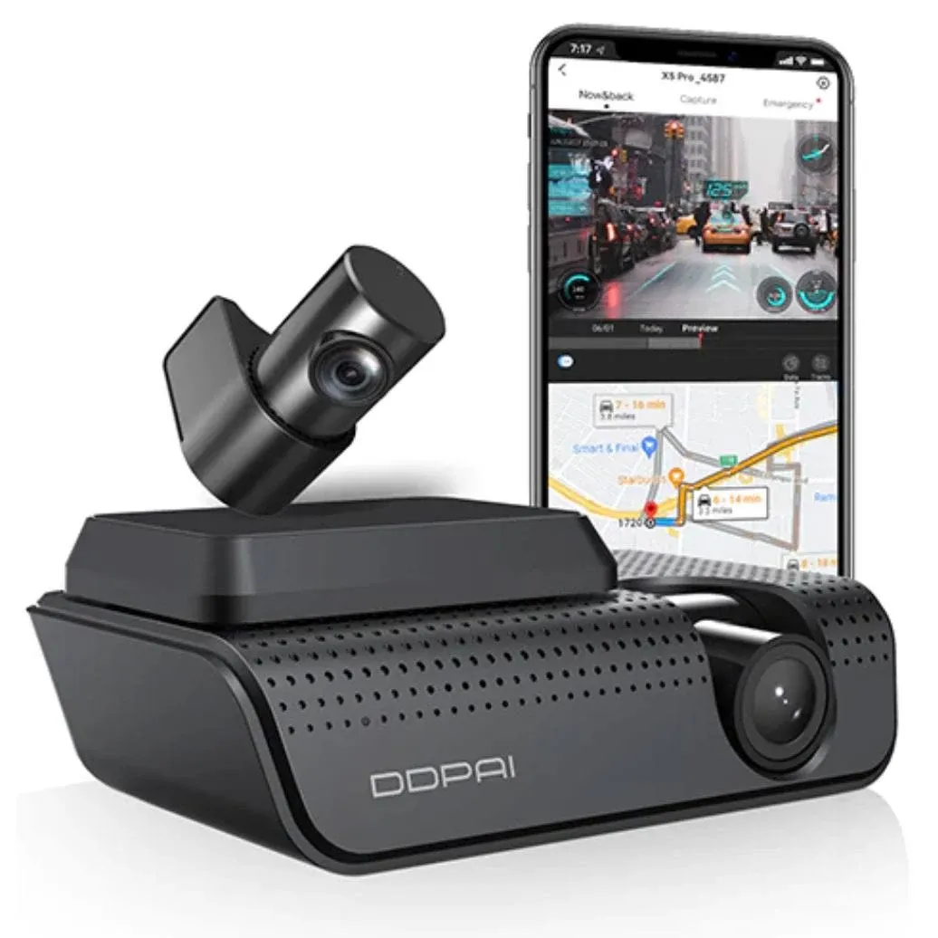 DDPAI X5 Pro Dash Cam 360 Angle Car Camera DDPAI dashcam