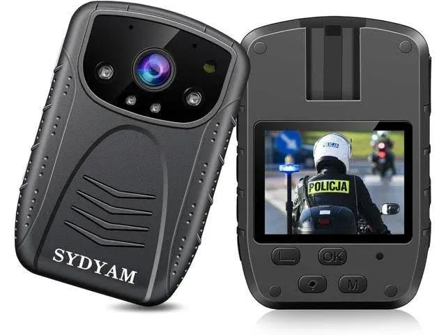 SYDYAM 1296P HD Body Cameras with Audio and Video Recording, Body Worn Camera 12H ...