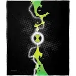 The Northwest Group Cartoon Network's Ben 10 Silk Touch Throw Blanket Alien Power, Multi