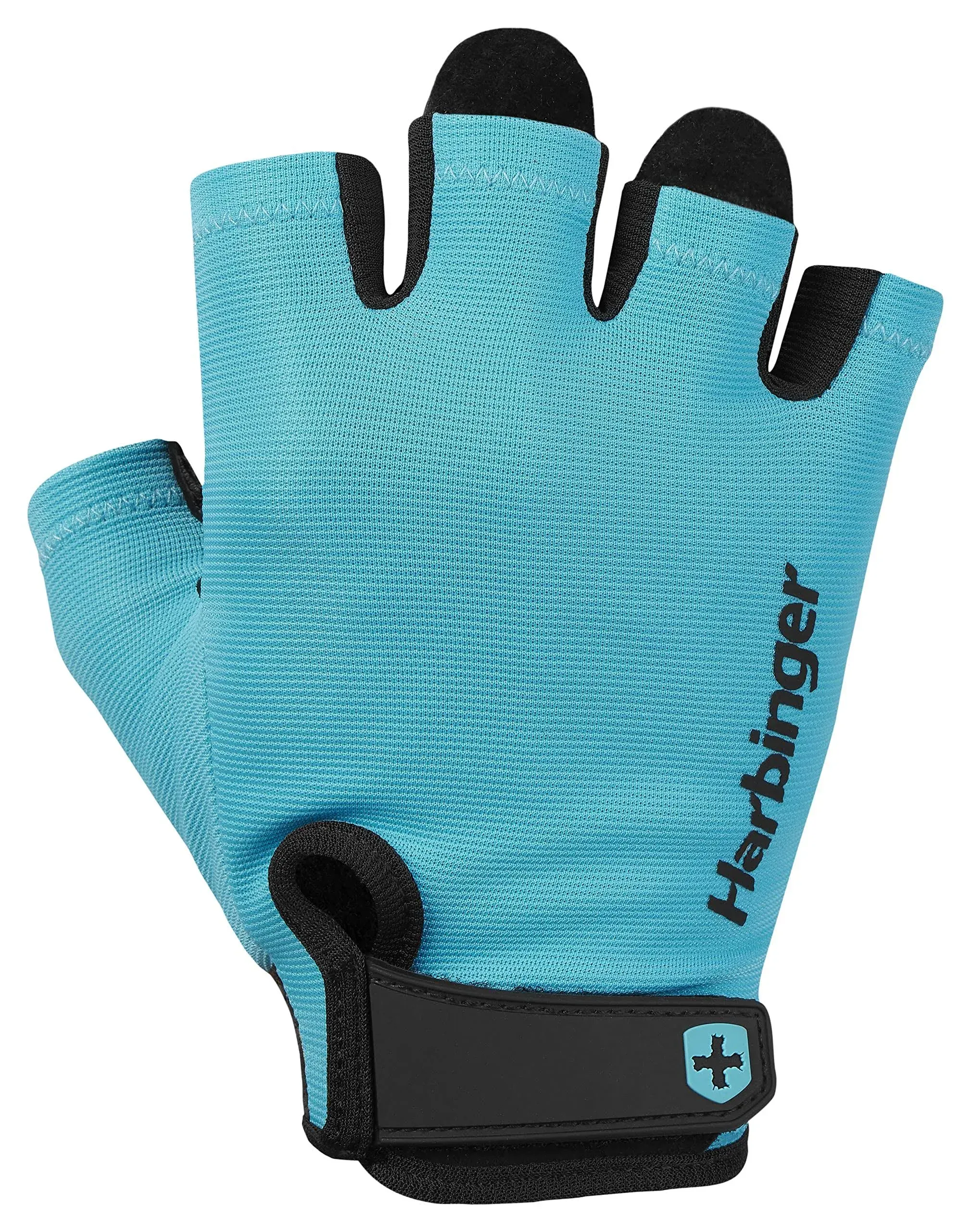 Harbinger unisex Power Weight Lifting Gloves - Aqua S