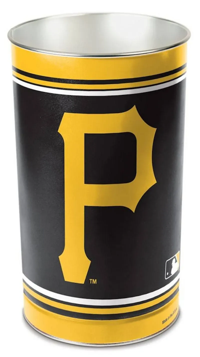 Pittsburgh Pirates 15 inch Wastebasket