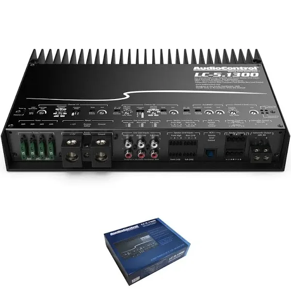 AudioControl D-5.1300 High-Power 5-Channel DSP Matrix Amplifer with Accubass 