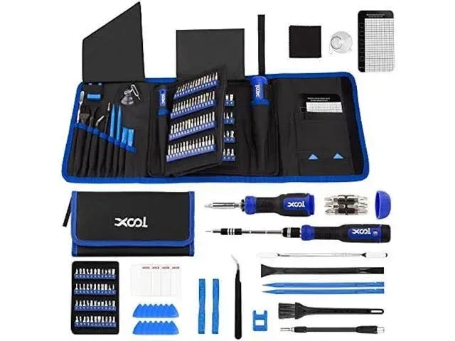 XOOL 200 in 1 Precision Screwdriver Kit, Electronics Repair Tool Magnetic Driver