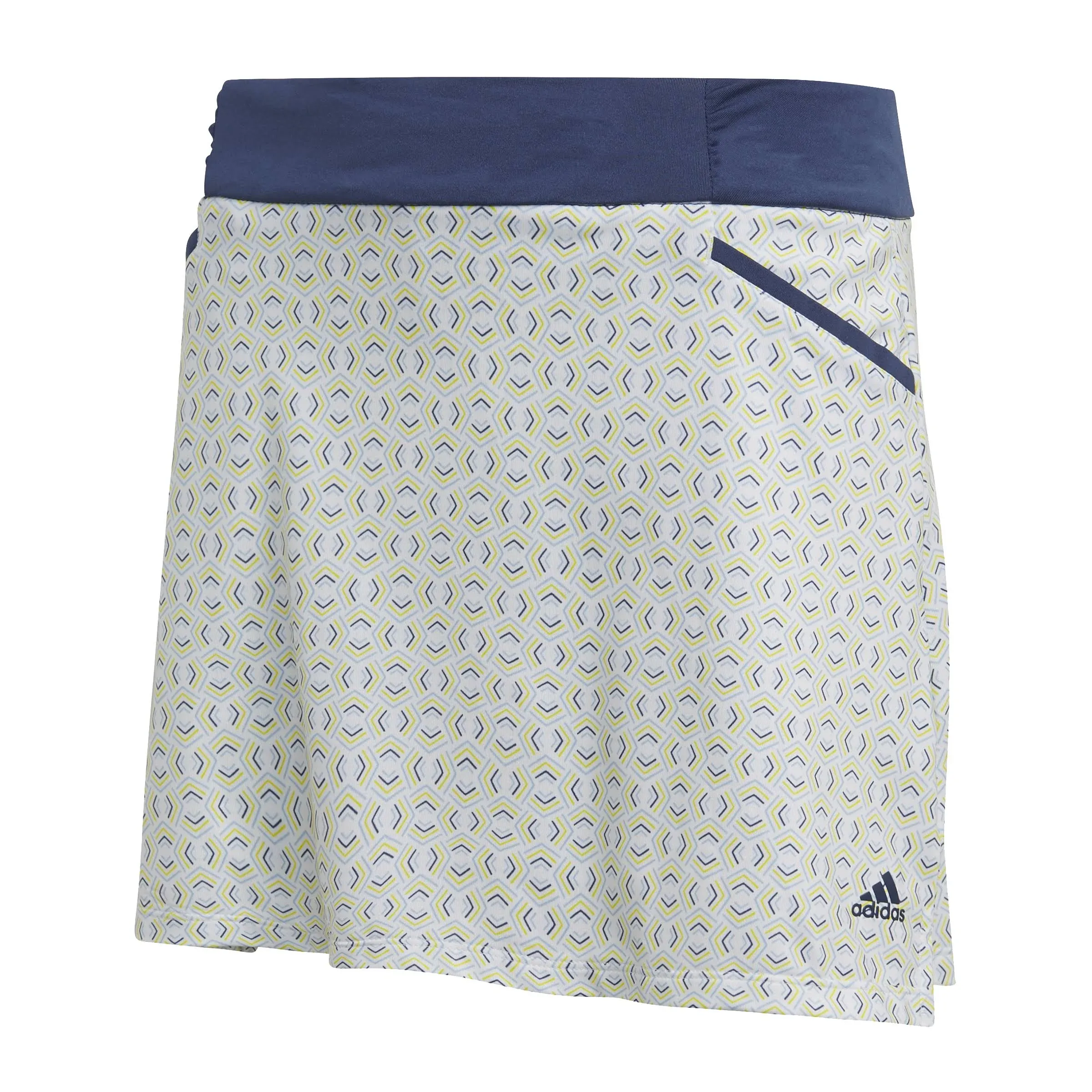 adidas Golf Printed Skort, Tech Indigo, X-Large Purple Size XL