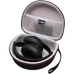 Headphone Case Compatible with Beats Studio Pro/Beats Solo 4 / Beats Studio 3 / Beats Solo 3 / Beats Solo 2 and for TOZO HT2 On-Ear Bluetooth Headphones - Black+Grey