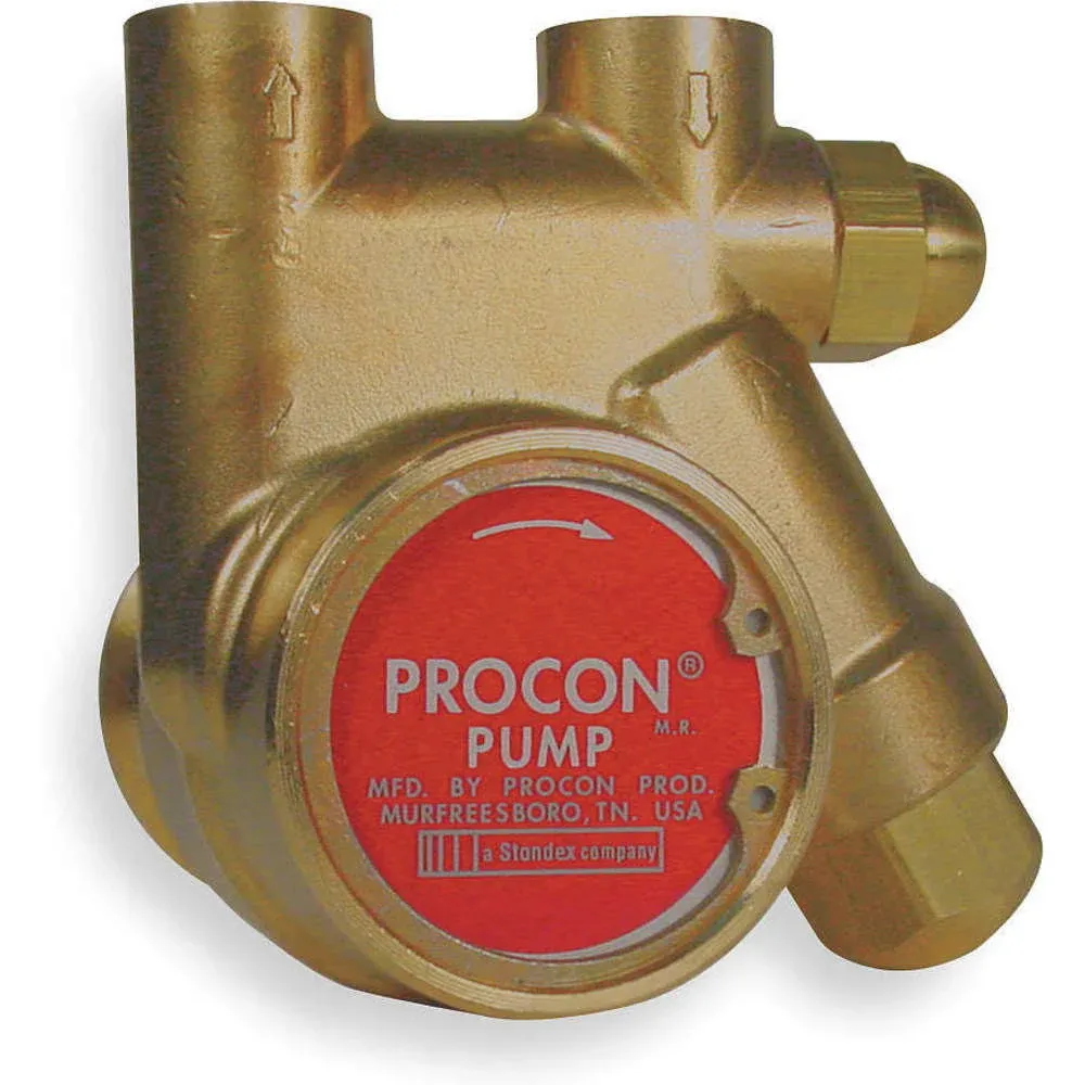 Procon 111A140F11AA 250 Pump,Rotary Vane,Brass, Size: 8 in