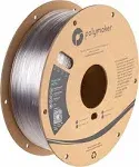 Polymaker 1.75mm PolyLite PETG Filament(1kg, Transparent)