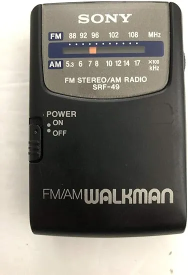 Sony SRF-49 FM/AM Walkman