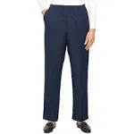 Alfred Dunner Women's Twill Pants