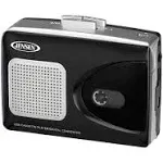 Jensen SCR-90 Stereo USB Cassette Player, Black (SCR-90)