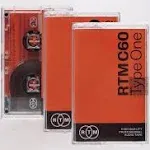 RTM C60 | Type 1 60 Minute Blank Music Cassettes | Ideal for Music Recording ...